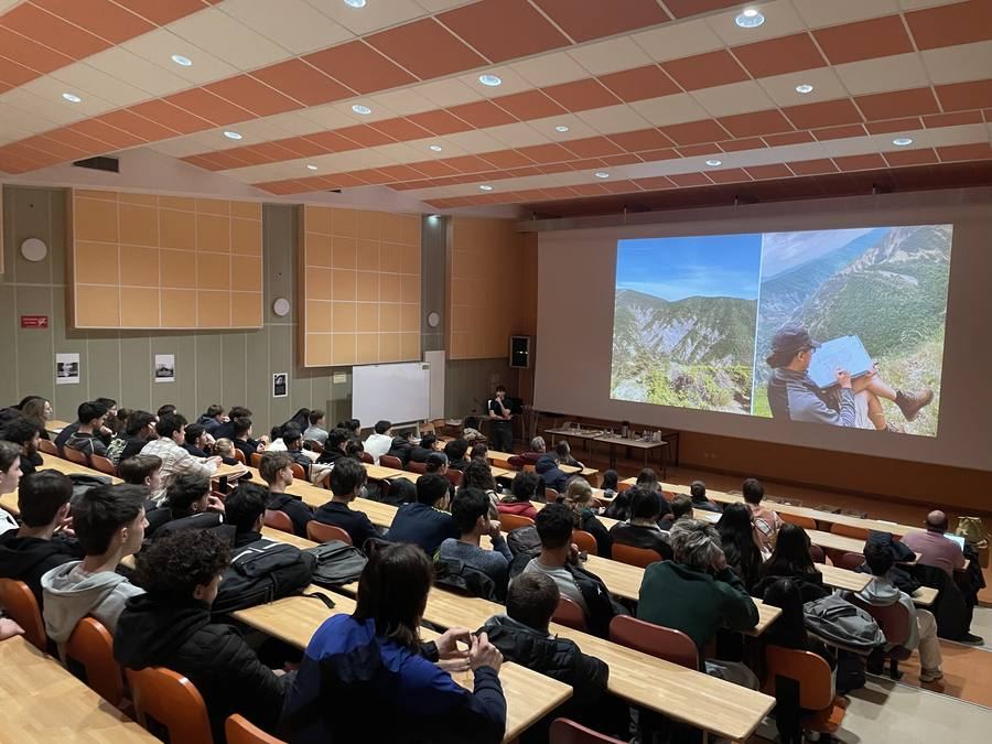 Intervention en lycée, Lycée Louis Feuillade, Lunel